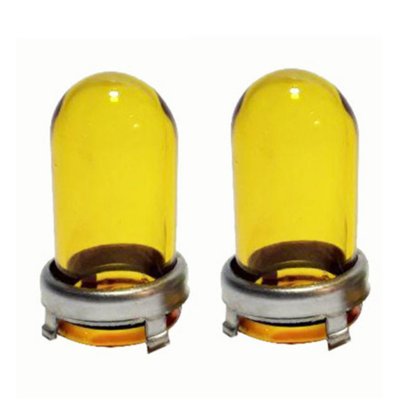 حباب چراغ زرد بسته 2 عددی - حباب چراغ زرد بسته 2 عددی
حباب چراغ رنگ زرد قناری برای تغییر رنگ لامپ خودرو مورد استفاده قرار میگیرد و مثل یک فیلتر رنگ فابریک لامپ ها را به رنگ زرد قناری تغییر میدهد.
کیفیت شیشه عالی
موجود در پایه های اچ 4 برای لامپ های دو کنتاکت و پایه معمولی برای لامپ های تک کنتاکت
تعداد در بسته بندی 2 عدد